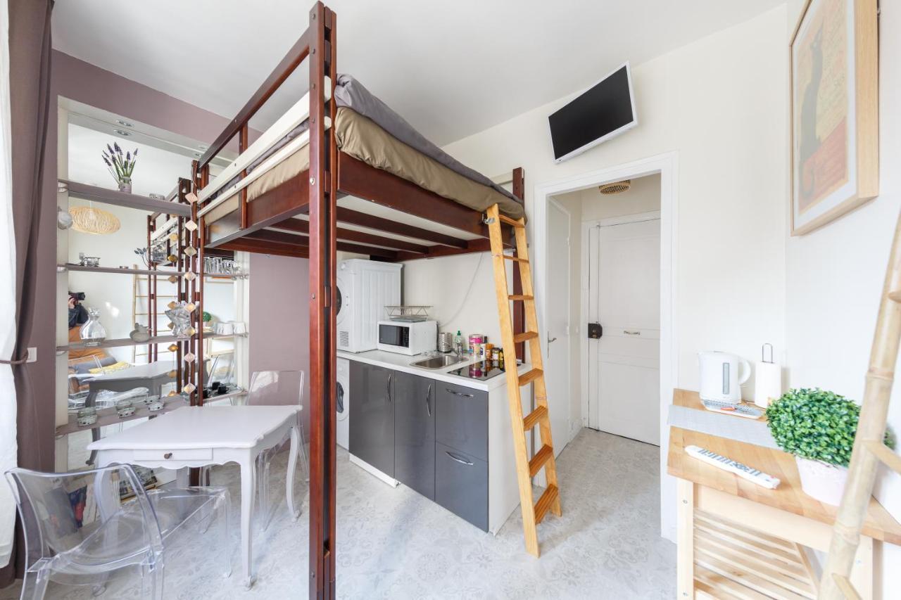 Sacre Petit Studio In The Coeur Of Montmartre 파리 외부 사진
